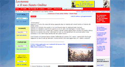 Desktop Screenshot of leonessaeilsuosanto.it